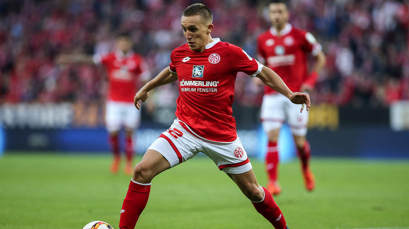 Trifft beim Testspielsieg der Mainzer: Pablo de Blasis © 2015 Getty Images