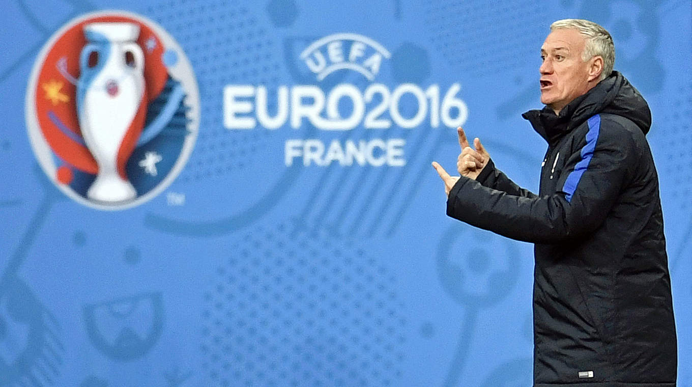Frankreichs Trainer Deschamps vor EM-Halbfinale: "Das Kräfteverhältnis ist ausgeglichen" © AFP/Getty Images