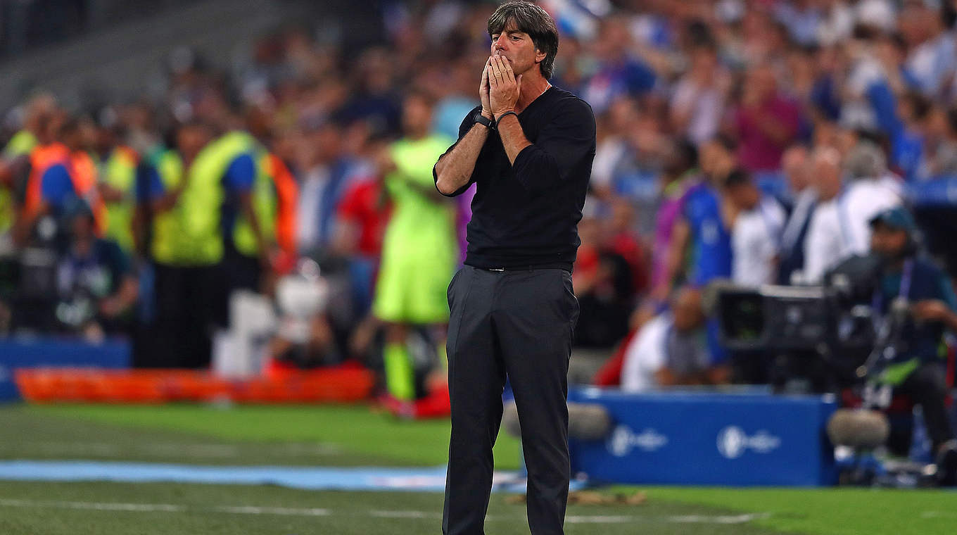 Joachim Löw über die Niederlage: "Wir hatten nicht das notwendige Glück" © 2016 Getty Images