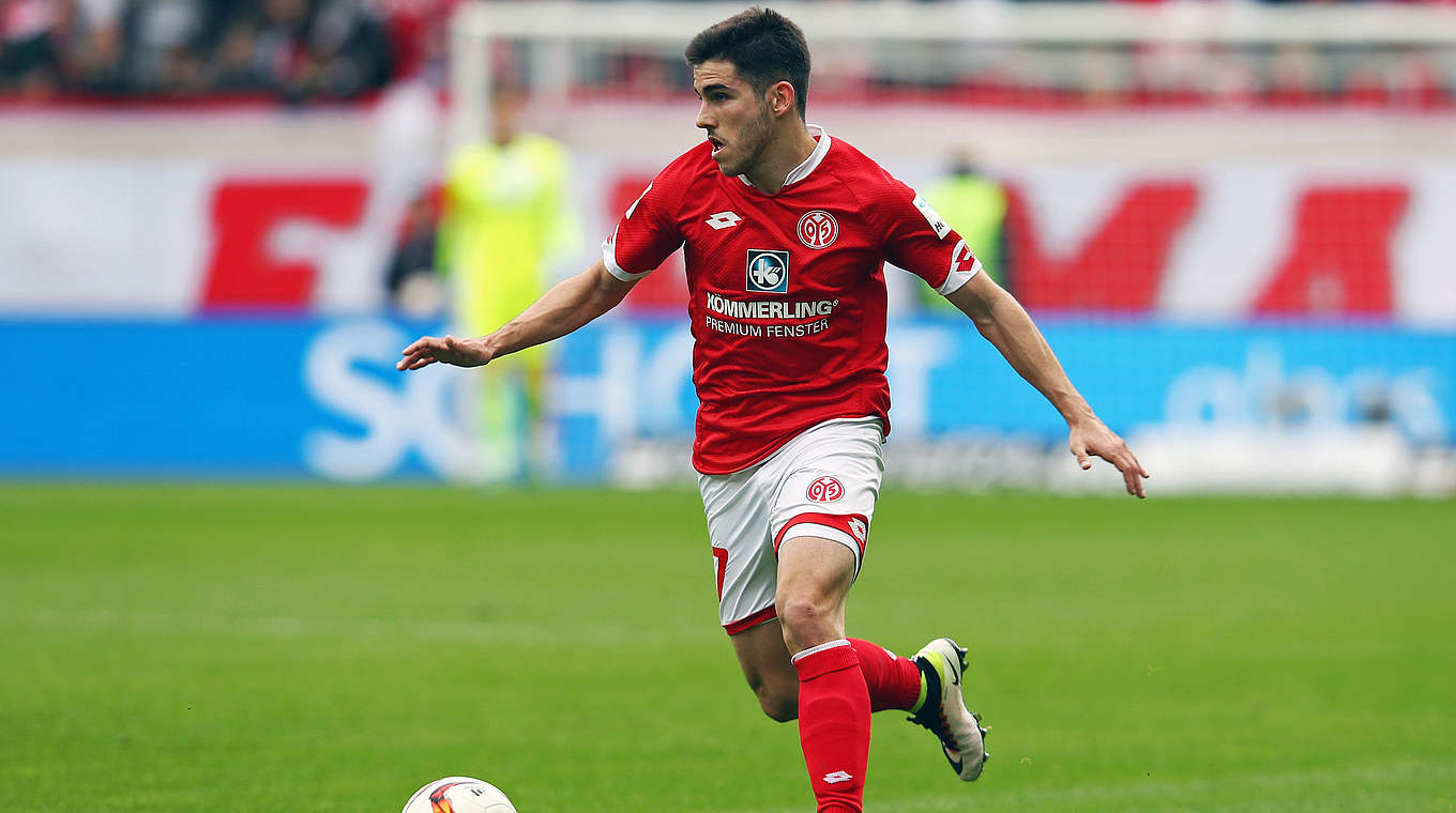 Erfolgreich beim 7:0 der Mainzer beim Sechstligisten FSV Biebrich 02: Jorge Samperio © 2016 Getty Images