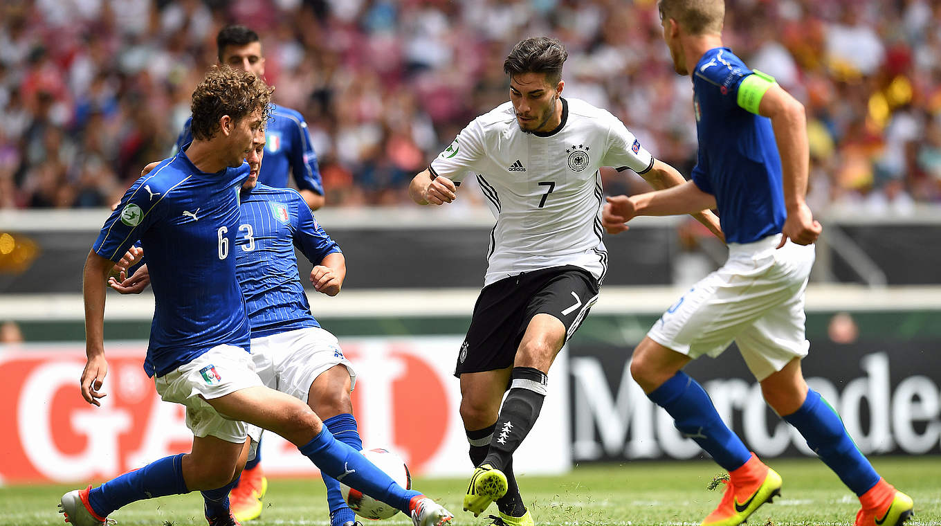 Sturmlauf der U 19 bleibt unbelohnt: Italien gewinnt 1:0 © 2016 Getty Images