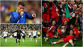 Portugal win their first EUROs in France © 