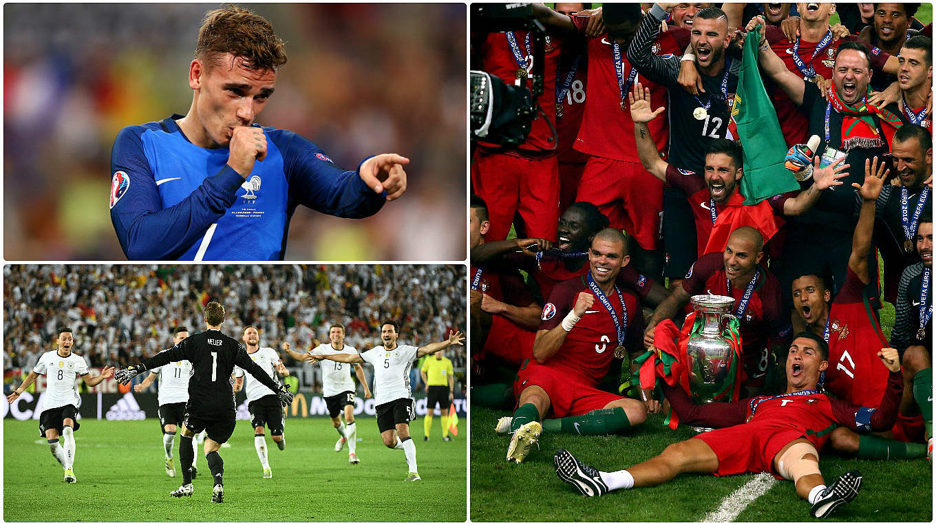 Premiereneuropameister: Portugal gewinnt in Frankreich seinen ersten EM-Titel © Getty Images/DFB