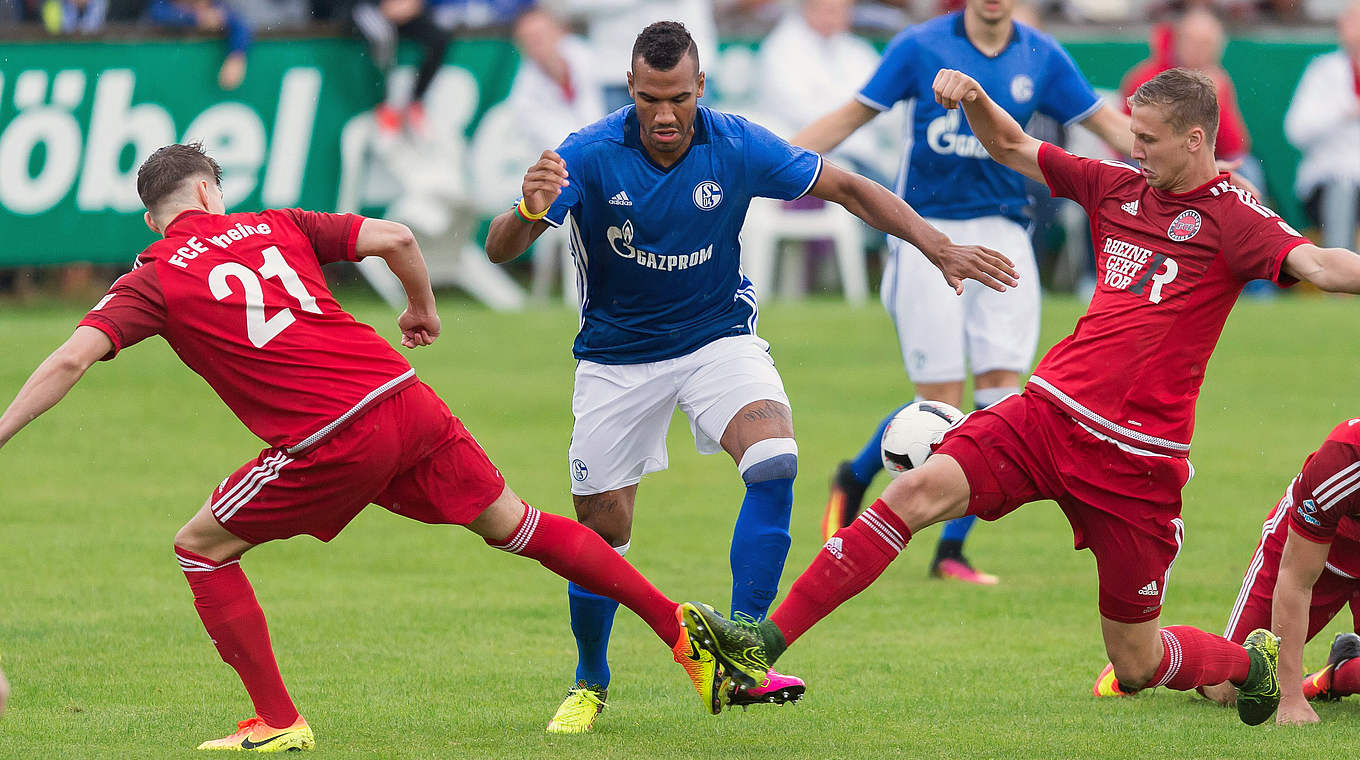 Ist von Rheine nicht zu stoppen: Choupo-Moting trifft gleich dreimal © imago/DeFodi