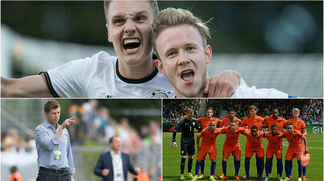 Es geht um Alles: Die deutsche U 19 trifft im WM-Playoff auf die Niederlande © GettyImages/DFB/Sportsfile