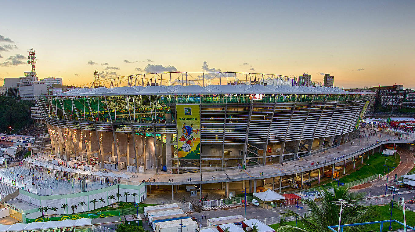 Schon ein gutes Pflaster fürs DFB-Team bei der WM 2014: die Fußball-Arena in Salvador © Getty Images