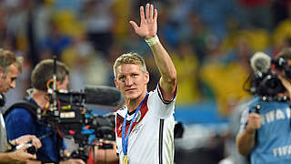 Bastian Schweinsteiger erklärt Rücktritt aus DFB-Team: Die schönsten Impressionen © AFP/Getty Images