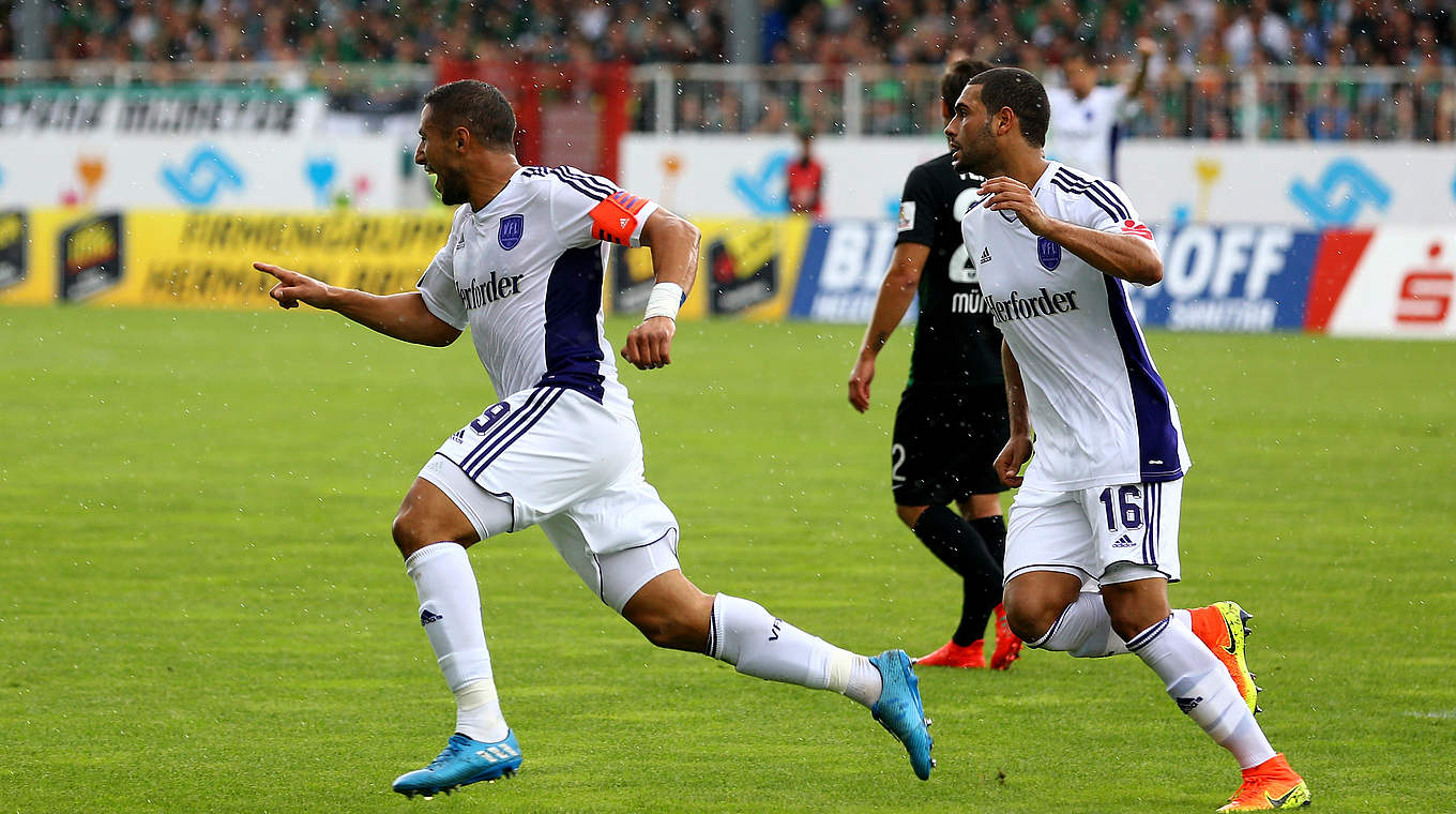 Derbyheld: Osnabrücks Halil Savran (l.) © 2016 Getty Images