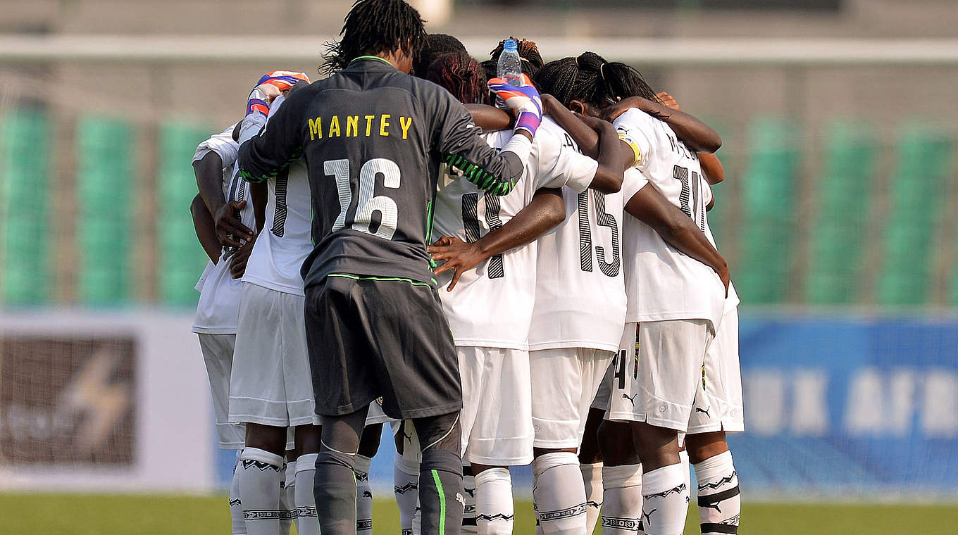 Auf dem Sprung an Afrikas Spitze: die Frauen-Nationalmannschaft Ghanas © AFP/Getty Images