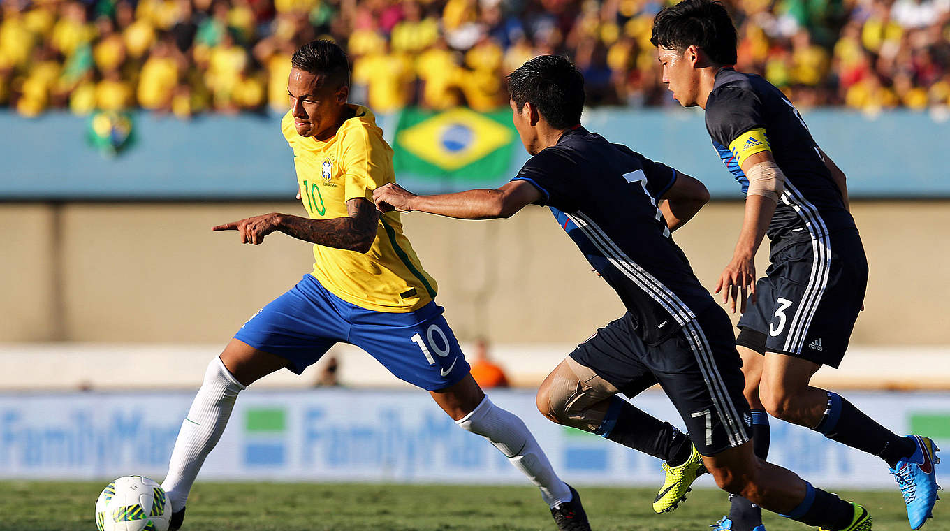 Gut gerüstet für die Olympischen Spiele: Brasilien und Superstar Neymar (l.) © Getty Images