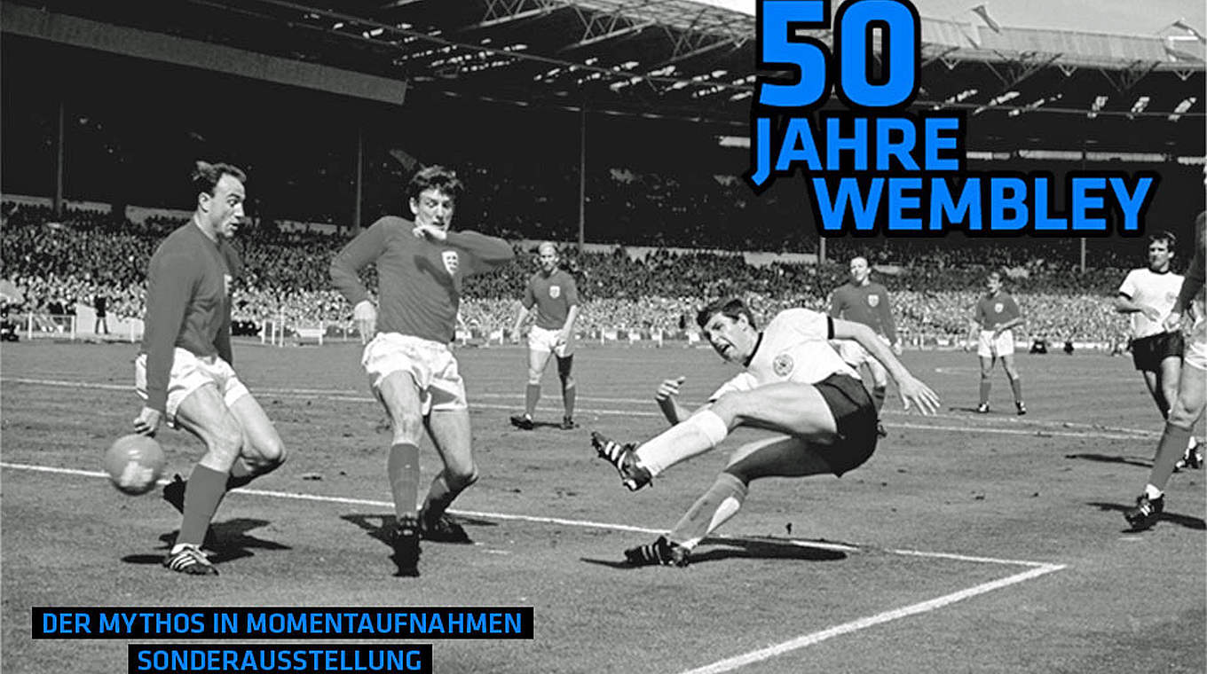 Eröffnung am Sonntag: Sonderaustellung zum Jubiläum des Wembley-Tors © Deutsches Fußballmuseum