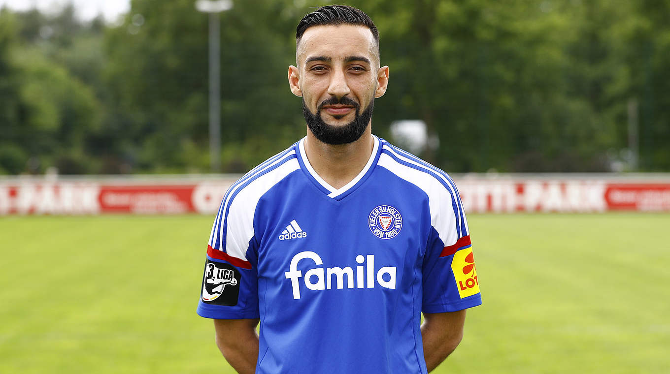 Muskelfaserriss gegen FSV Frankfurt: Kiels Milad Salem fällt vier bis sechs Wochen aus © 2016 Getty Images