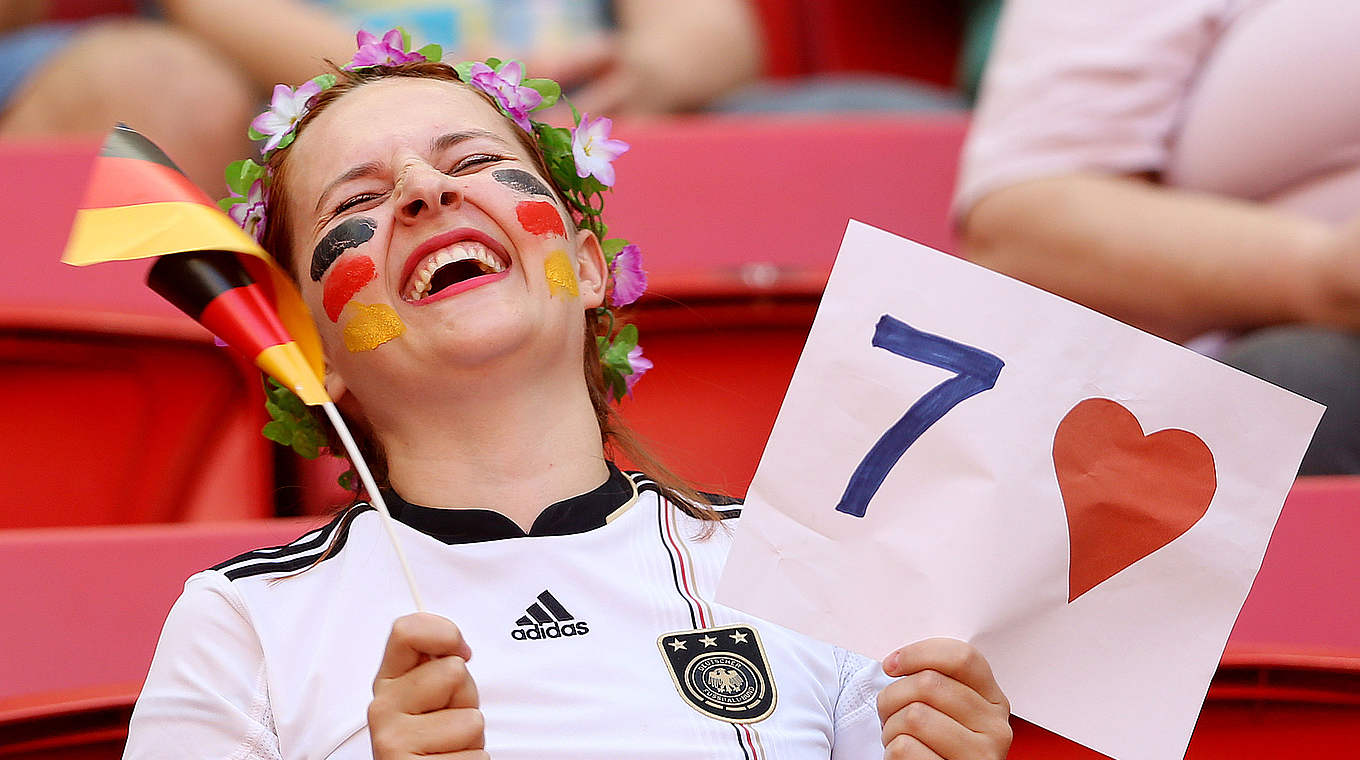 Knapp verloren: Ein deutscher Fan ärgert sich über die knappe Niederlage © 2016 Getty Images
