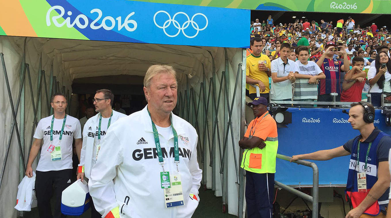 Hrubesch believes there is "no current need" for a replacement to be called up © 