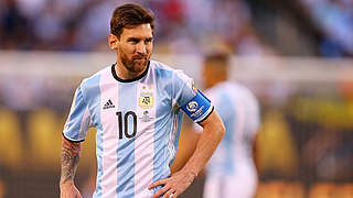 Geht weiter für Argentinien auf Torejagd: Kapitän und Weltfußballer Lionel Messi © 2016 Getty Images