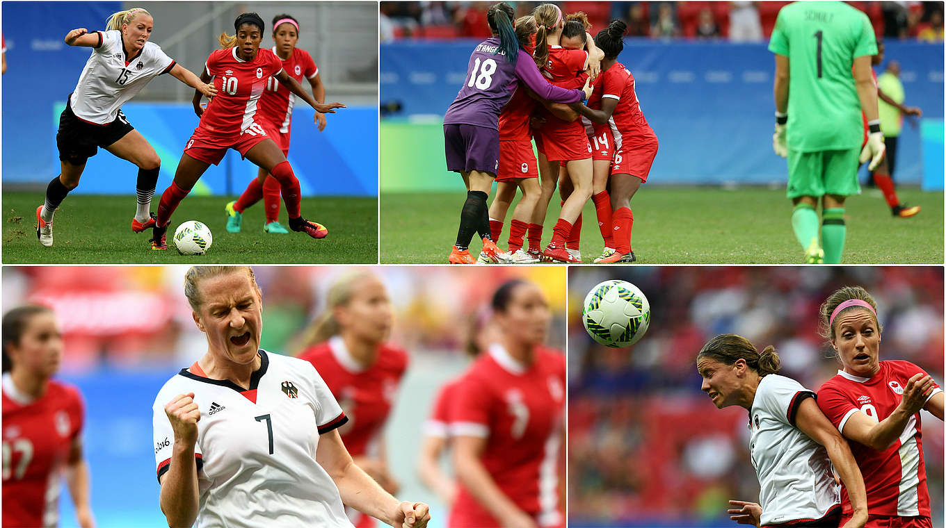 Duell im Halbfinale: Deutschland und Kanada stehen sich erneut gegenüber © Getty/DFB