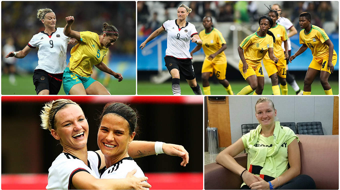 "Eine riesige Ehre für mich": Alexandra Popp ist Deutschlands "Fußballerin des Jahres" © Getty Images/DFB