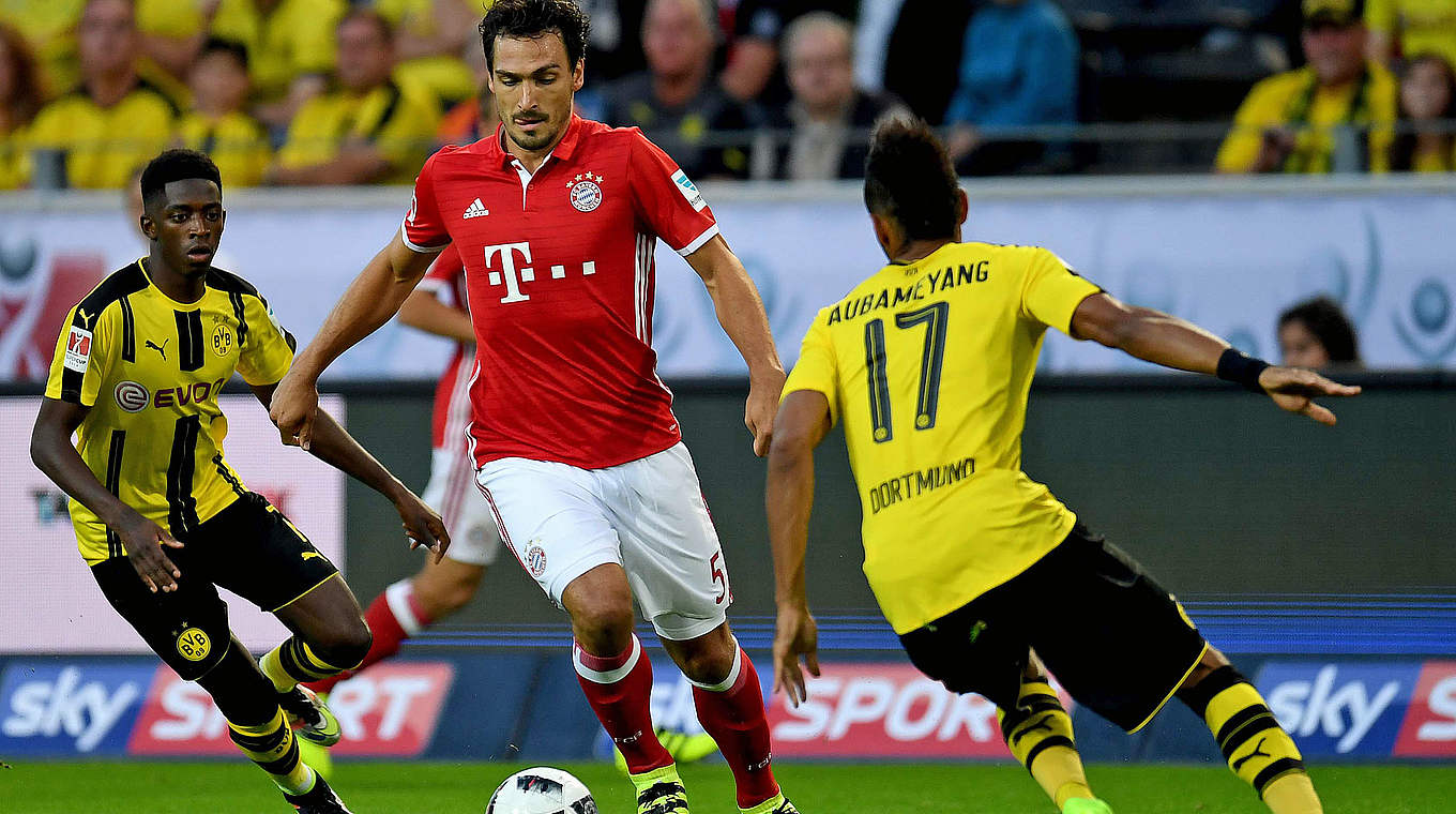 Mats Hummels made his competitive for Bayern against his old club BVB.  © This content is subject to copyright.