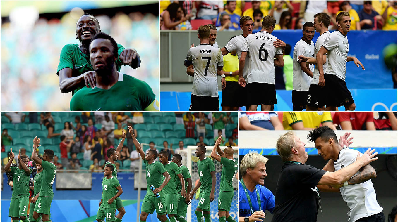 Halbfinale in der Arena Corinthians in São Paulo: Nigeria vs. Deutschland © Getty Images/DFB