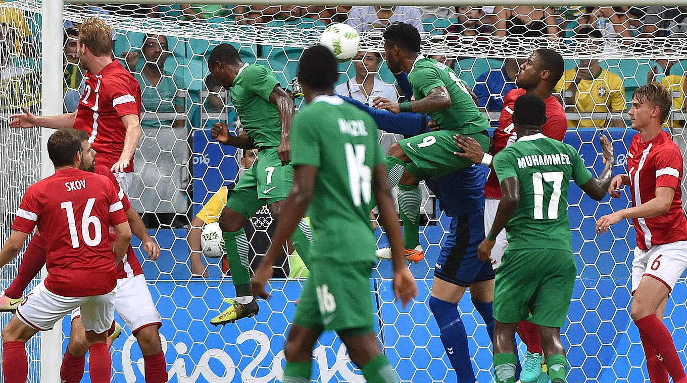 2:0 im Viertelfinale: Nigeria gewinnt gegen Dänemark © getty images