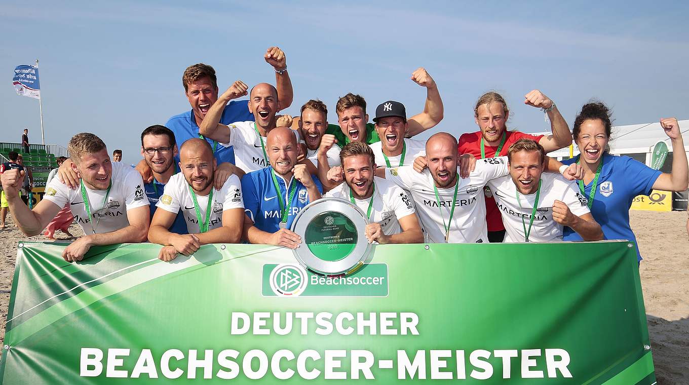 Heimspiel für den Titelverteidiger: Die Rostocker Robben sind Deutscher Meister 2015 © 2015 Getty Images