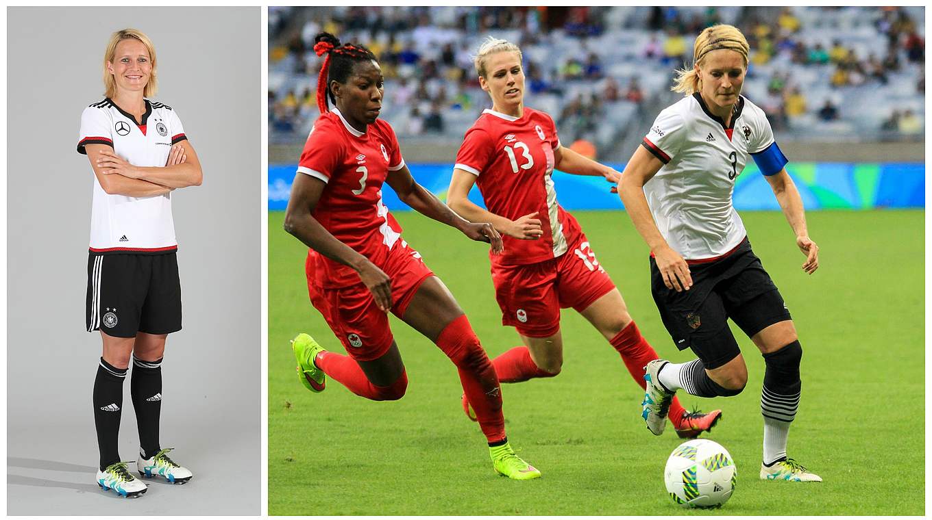 Germany's captain Saskia Bartusiak: "No one expected this from us" © imago/GettyImages/DFB