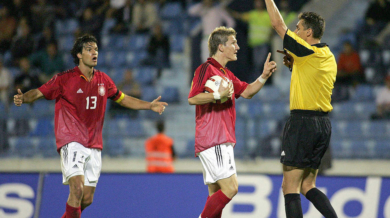 19. Länderspiel: 3. September 2005, Gegner Slowakei © 2007 AFP