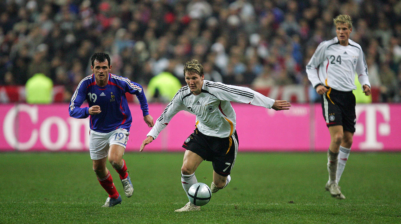 23. Länderspiel: 12. November 2005, Gegner Frankreich © 2005 Getty Images