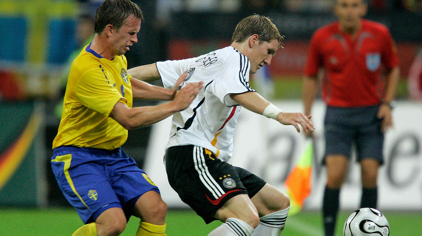 32. Länderspiel: 24. Juni 2006, Achtelfinale bei der Weltmeisterschaft gegen Schweden © 2006 Getty Images