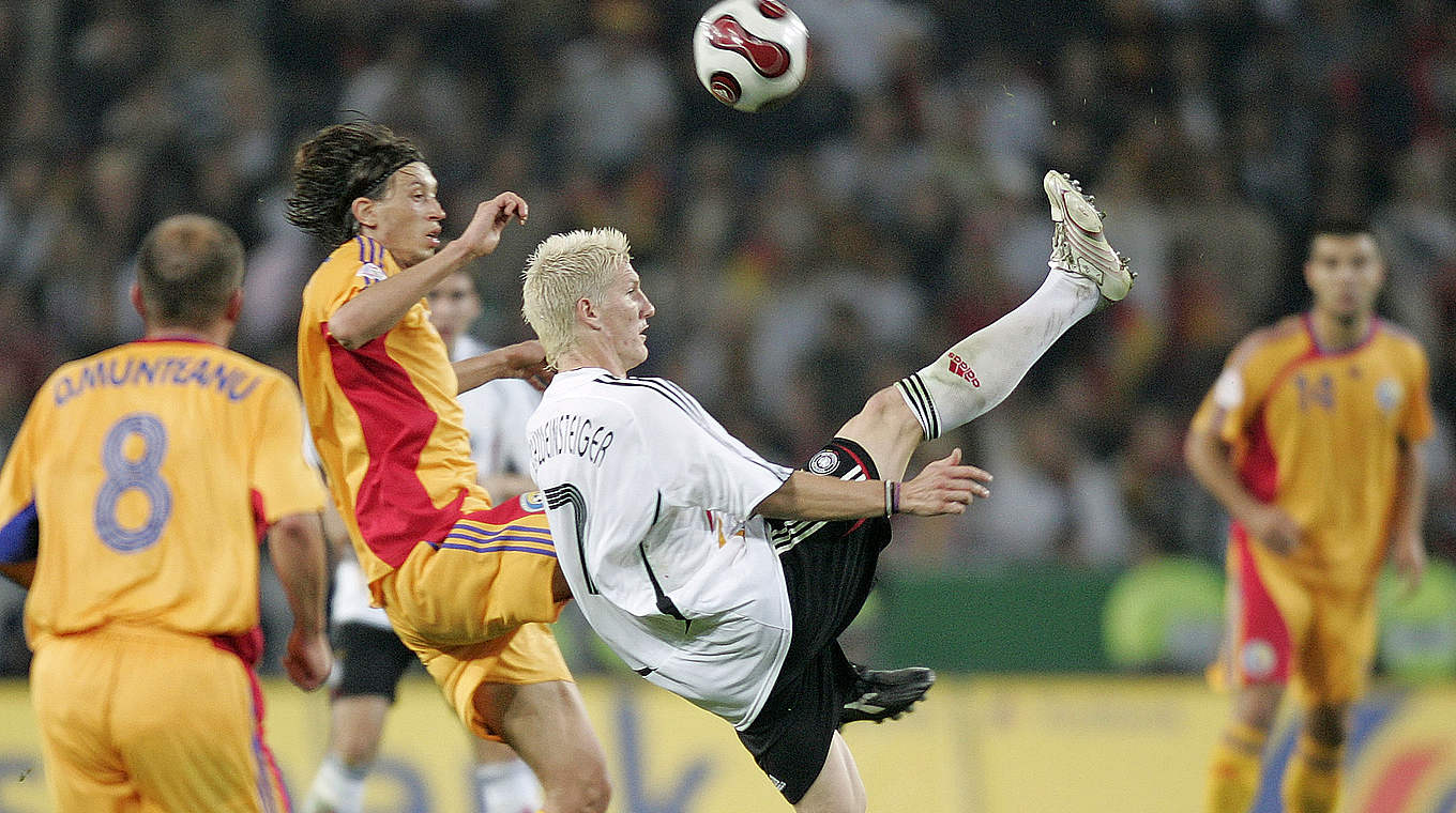 45. Länderspiel: 12. September 2007, Gegner Rumänien © 2007 Bongarts