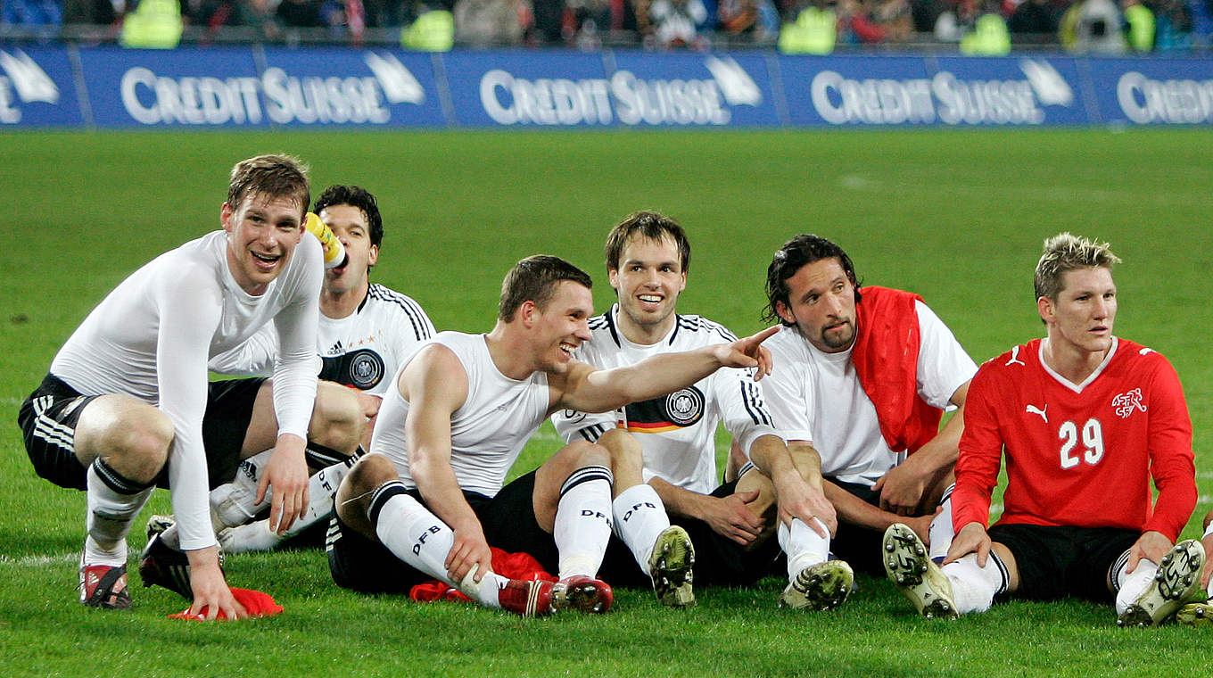 49. Länderspiel: 26. März 2008, Gegner Schweiz © 2008 Getty Images