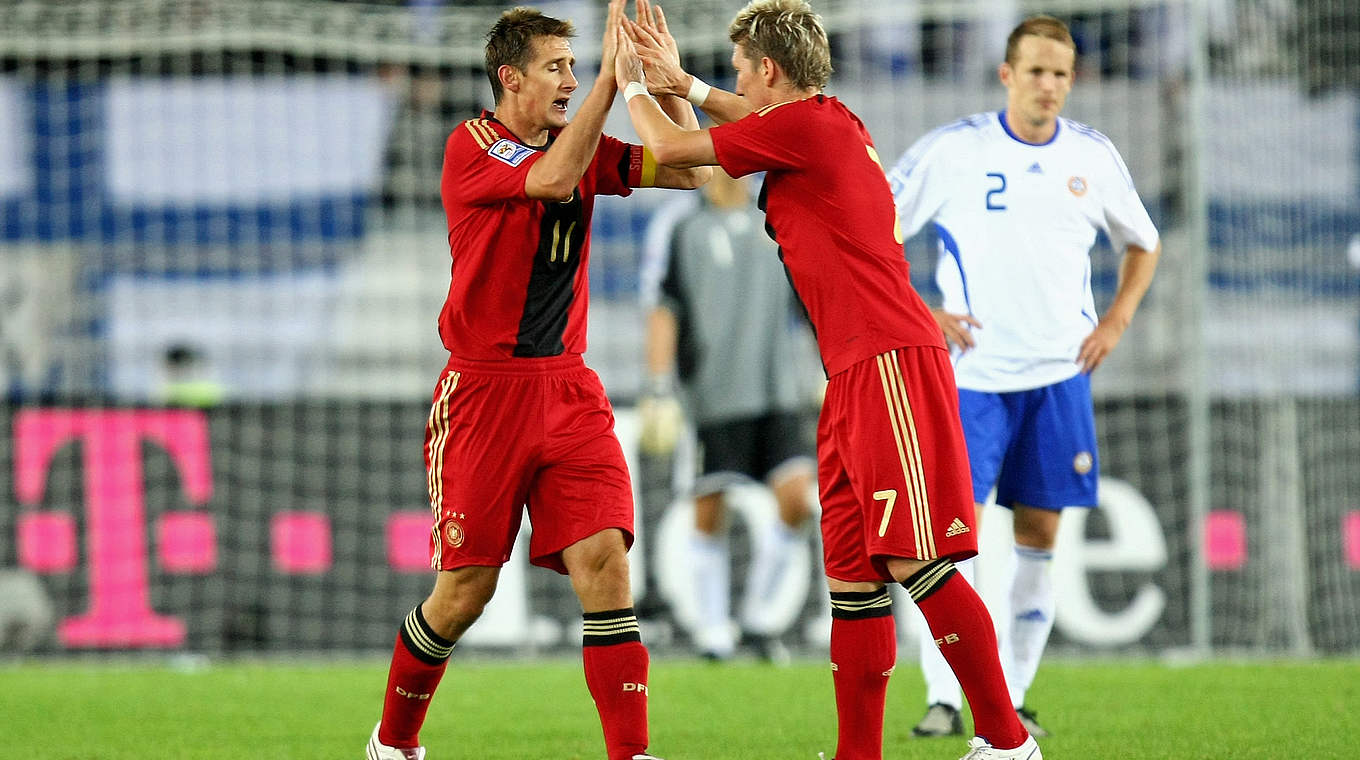 59. Länderspiel: 10. September 2008, Gruppe D in der WM-Qualifikation gegen Finnland © 2008 Getty Images