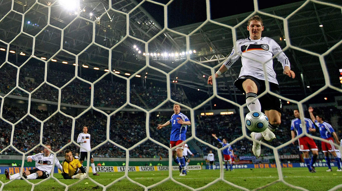 64. Länderspiel: 28. März 2009, Gruppe D in der WM-Qualifikation gegen Liechtenstein © Getty Images