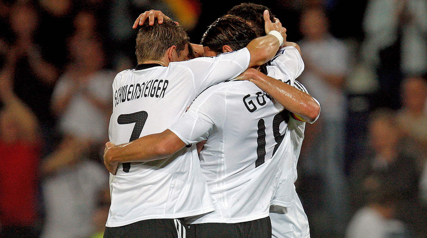 70. Länderspiel: 9. September 2009, Gruppe D in der WM-Qualifikation gegen Aserbaidschan © 2009 Getty Images