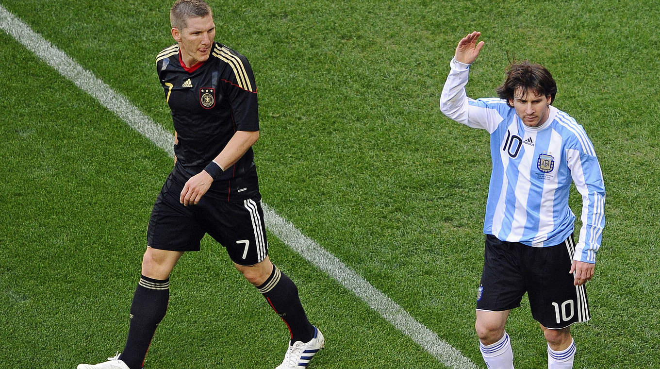 79. Länderspiel: 3. Juli 2010, Viertelfinale bei der Weltmeisterschaft gegen Argentinien © 2010 AFP