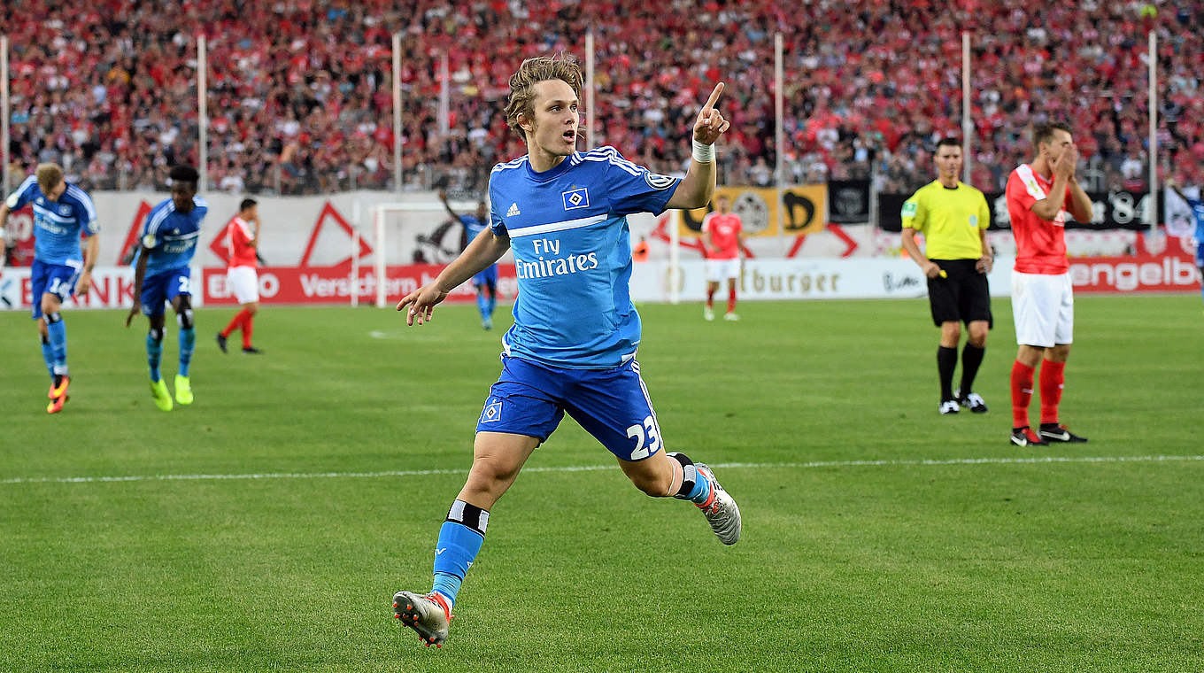 Schießt den HSV in die zweite DFB-Pokalrunde: Alen Halilovic © 2016 Getty Images