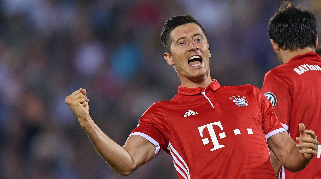 Überholt mit seinem nächste Treffer Klose und Matthäus: Bayern-Star Lewandowski © AFP/Getty Images
