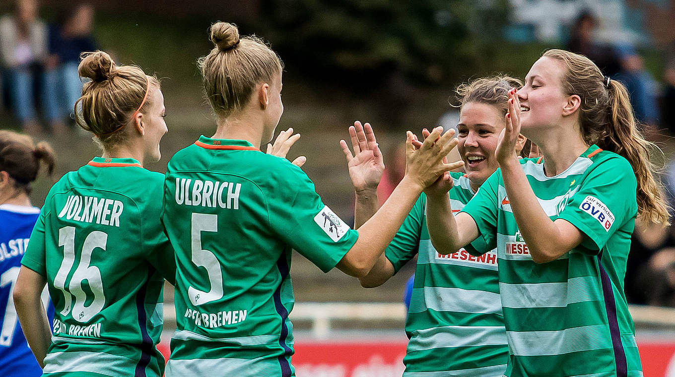 Stefanie Sanders,Werder Bremen,2. Frauen-Bundesliga © imago/foto2press