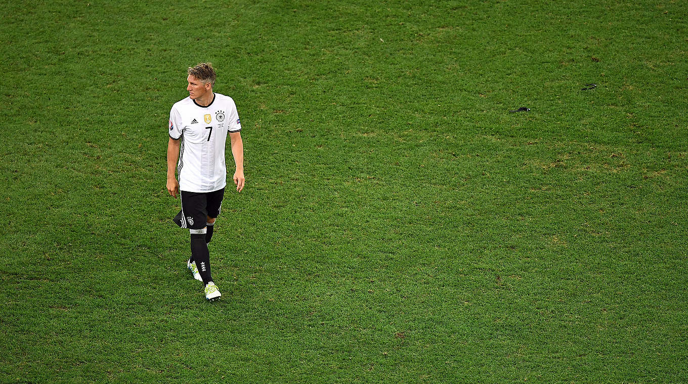 Der Kapitän geht von Bord: Schweinsteiger absolviert gegen Finnland 121. Länderspiel © 2016 Getty Images