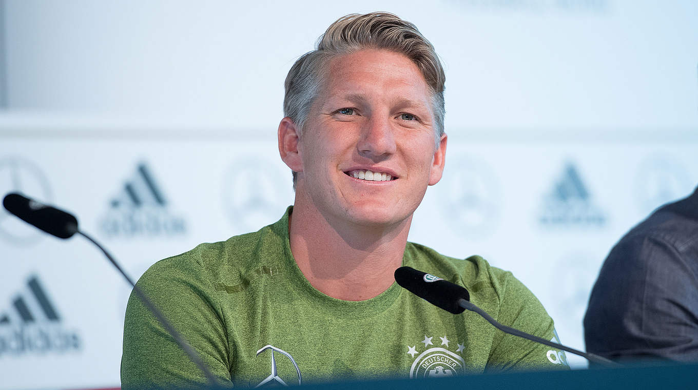 Schweinsteiger: "I'm incredibly grateful to have played for my country 120 times" © GES/Markus Gilliar