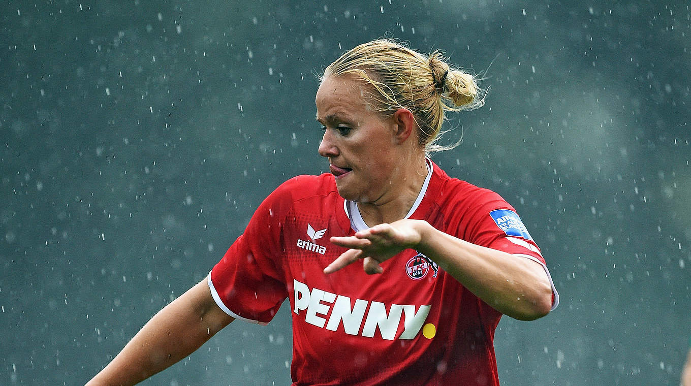 Bekannteste Neuverpflichtung: die dänische Nationalspielerin Lise Munk vom 1. FC Köln © 2015 Getty Images