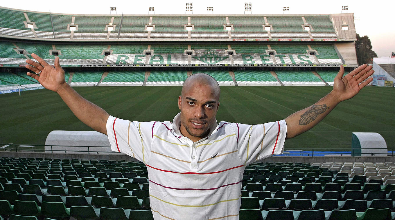 WM-Held nach Spanien: David Odonkor wechselt 2006 vom BVB nach Sevilla © 2008 Getty Images