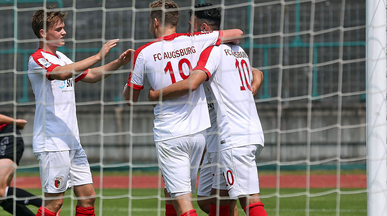 Weiter ohne Niederlage: Augsburgs U 23 liegt vorerst auf dem zweiten Platz © imago