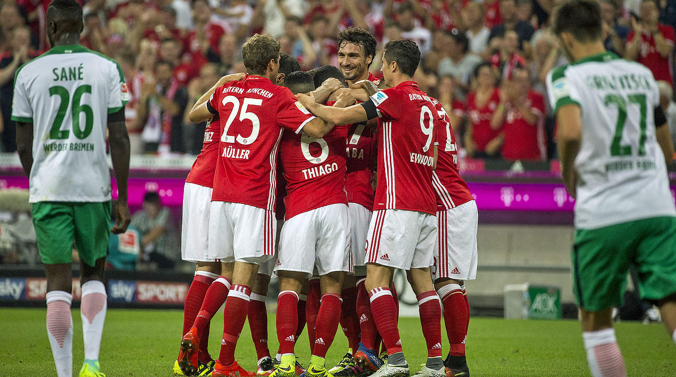 Souveräner Start in die neue Spielzeit: Doublesieger FC Bayern München © Getty Images