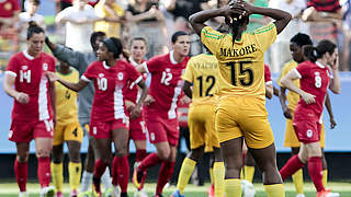 Zweiter Sieg im zweiten Spiel: Das kanadische Team bezwingt Simbabwe © AFP/Getty Images