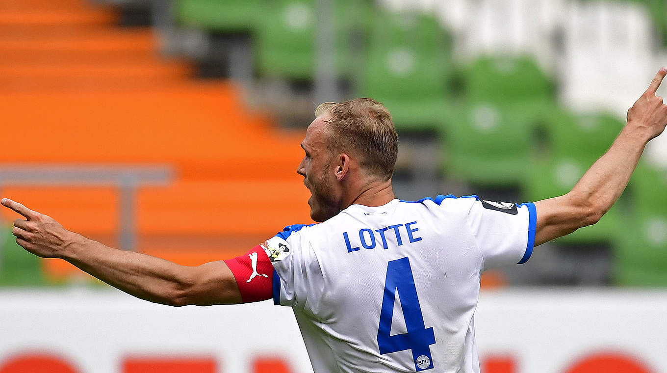 Zum Spieler des 5. Spieltags gewählt: Gerrit Nauber von den Sportfreunden Lotte © Getty Images