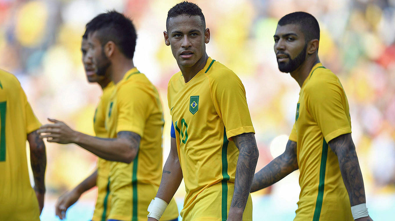 "Wir spielen gegen Brasilien, nicht gegen Neymar": Der Star ist der Schlüsselspieler © AFP/Getty Images
