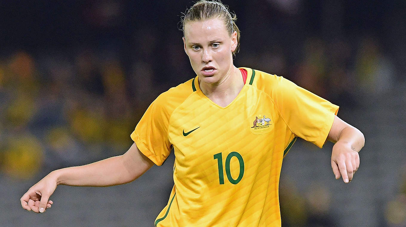 Kommt aus Frankfurt nach Wolfsburg: Australiens Nationalspielerin van Egmond © Getty Images