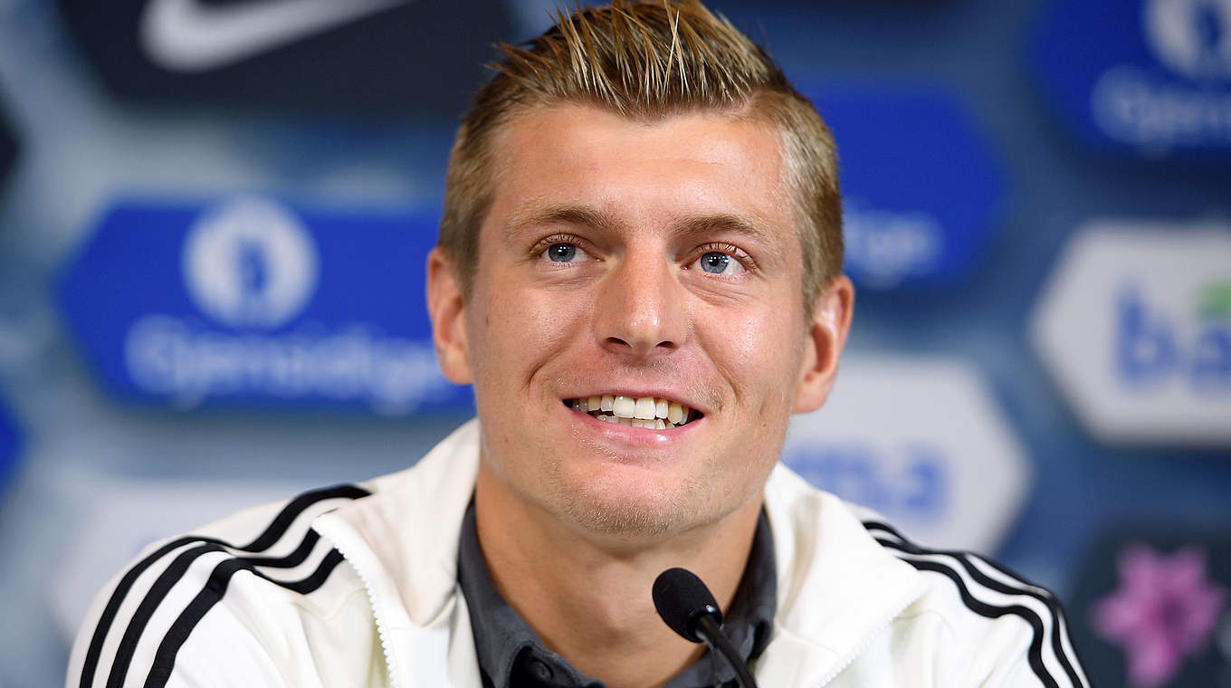World Champion Toni Kroos: "We want to start well. That's why we want the three points."  © GES/Marvin Ibo Güngör