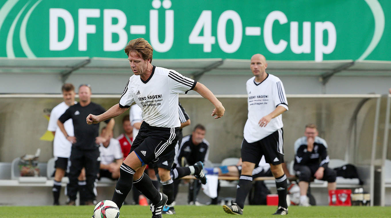 Zehntes Jahr, zehn Teams: Im Olympiapark Berlin geht es wieder um den DFB-Ü 40-Cup © 2015 Getty Images